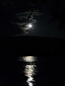 Night lake